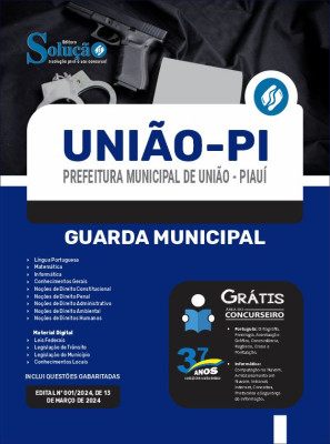 Apostila Prefeitura de União - PI 2024 - Guarda Municipal - Imagem 3