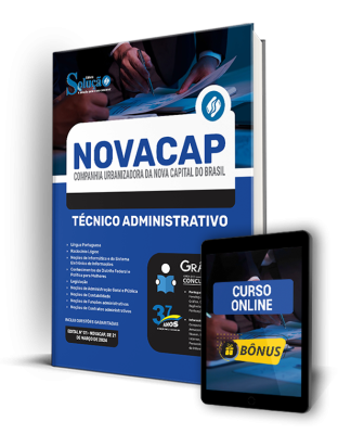 Apostila NOVACAP 2024 - Técnico Administrativo - Imagem 1