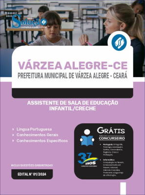 Apostila Prefeitura de Várzea Alegre - CE 2024 - Assistente de Sala de Educação Infantil/Creche - Imagem 3