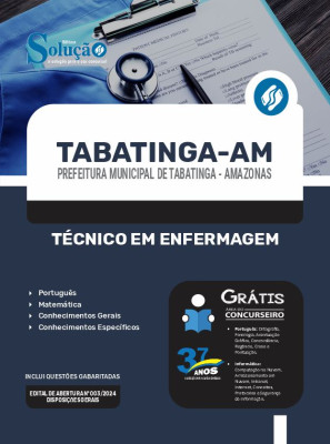 Apostila Prefeitura de Tabatinga - AM 2024 - Técnico em Enfermagem - Imagem 3