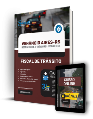 Apostila Prefeitura de Venâncio Aires - RS 2024 - Fiscal de Trânsito - Imagem 1