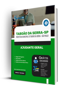 Apostila Prefeitura de Taboão da Serra - SP 2024 - Ajudante Geral - Imagem 2