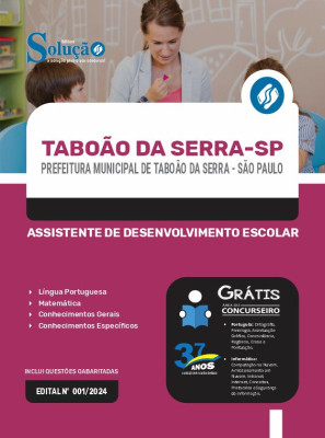 Apostila Prefeitura de Taboão da Serra - SP 2024 - Assistente de Desenvolvimento Escolar - Imagem 3