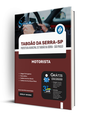 Apostila Prefeitura de Taboão da Serra - SP  - Motorista - Imagem 2