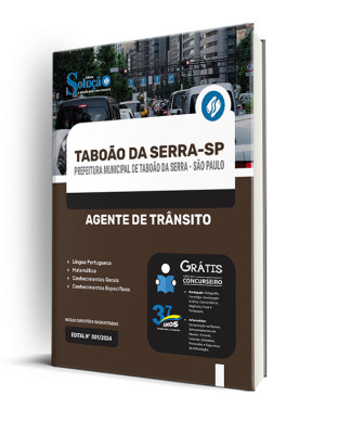 Apostila Prefeitura de Taboão da Serra - SP 2024 - Agente de Trânsito - Imagem 2