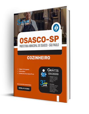 Apostila Prefeitura de Osasco - SP 2024 - Cozinheiro - Imagem 2