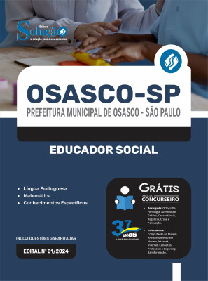 Apostila Prefeitura de Osasco - SP 2024 - Educador Social - Imagem 3