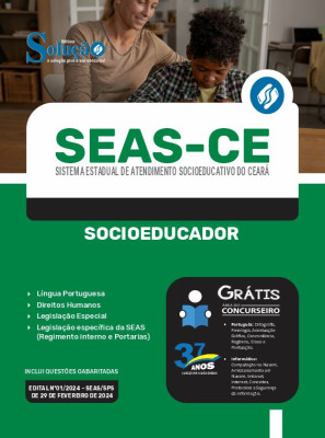 Apostila SEAS-CE 2024 - Socioeducador - Imagem 3