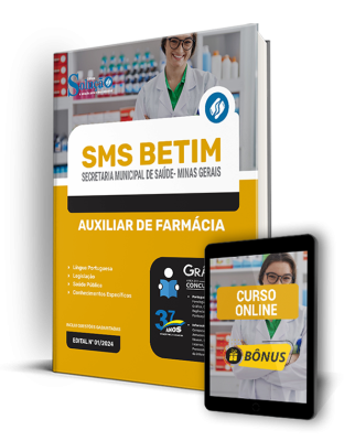 Apostila SMS BETIM - MG 2024 - Auxiliar de Farmácia - Imagem 1