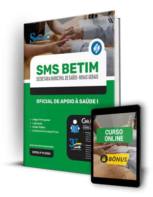 Apostila SMS BETIM - MG 2024 - Oficial de Apoio à Saúde I - Imagem 1