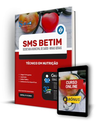 Apostila SMS BETIM - MG 2024 - Técnico em Nutrição - Imagem 1