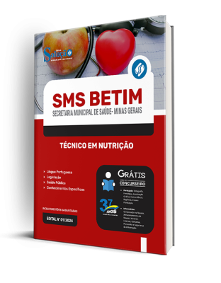 Apostila SMS BETIM - MG 2024 - Técnico em Nutrição - Imagem 2