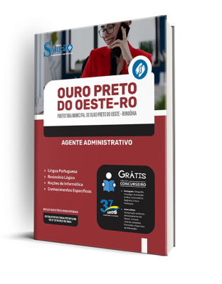 Apostila Prefeitura de Ouro Preto do Oeste - RO 2024 - Agente Administrativo - Imagem 2