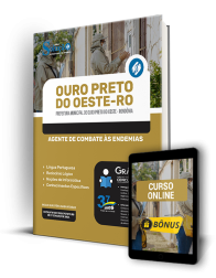 Capa Apostila Prefeitura de Ouro Preto do Oeste - RO 2024 - Agente de Combate às Endemias