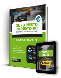 Capa Apostila Prefeitura de Ouro Preto do Oeste - RO 2024 - Agente de Trânsito