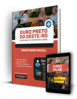 Apostila Prefeitura de Ouro Preto do Oeste - RO 2024 - Orientador Social - Imagem 1