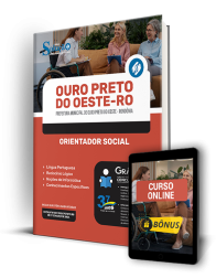 Capa Apostila Prefeitura de Ouro Preto do Oeste - RO 2024 - Orientador Social