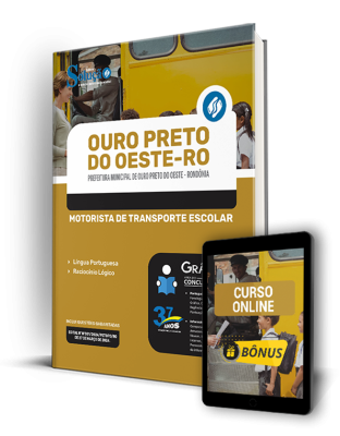 Apostila Prefeitura de Ouro Preto do Oeste - RO 2024 - Motorista de Transporte Escolar - Imagem 1