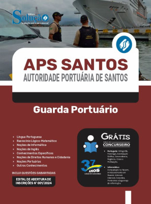 Apostila APS Santos 2024 - Guarda Portuário - Imagem 3