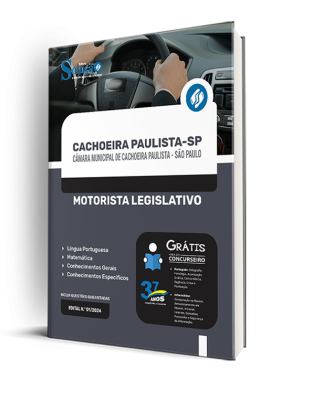 Apostila Câmara de Cachoeira Paulista - SP 2024 - Motorista Legislativo - Imagem 2