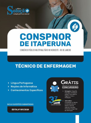 Apostila CONSPNOR de Itaperuna - RJ  - Técnico de Enfermagem - Imagem 3