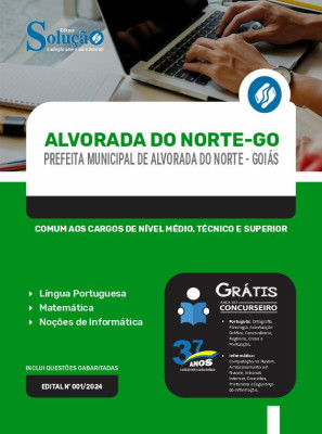 Apostila Prefeitura de Alvorada do Norte - GO 2024 - Comum aos Cargos de Nível Médio, Técnico e Superior - Imagem 3