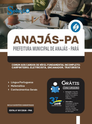 Apostila Prefeitura de Anajás - PA  - Comum aos Cargos de Nível Fundamental Incompleto - Imagem 3