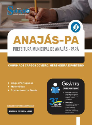 Apostila Prefeitura de Anajás - PA  - Comum aos Cargos: Coveiro, Merendeira e Porteiro - Imagem 3