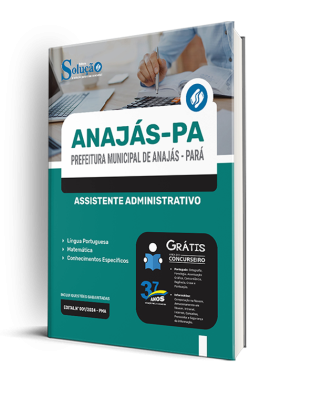 Apostila Prefeitura de Anajás - PA  - Assistente Administrativo - Imagem 2