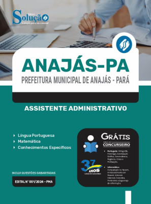 Apostila Prefeitura de Anajás - PA  - Assistente Administrativo - Imagem 3