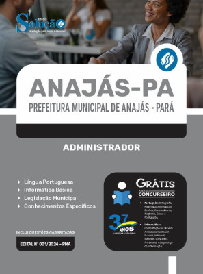 Apostila Prefeitura de Anajás - PA 2024 - Administrador - Imagem 3