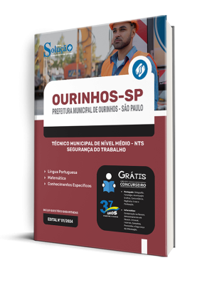 Apostila Prefeitura de Ourinhos - SP 2024 - Técnico Municipal de Nível Médio - NTS Segurança do Trabalho - Imagem 2