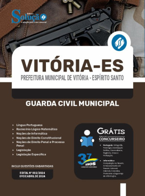 Apostila Prefeitura de Vitória - ES 2024 - Guarda Civil Municipal - Imagem 3