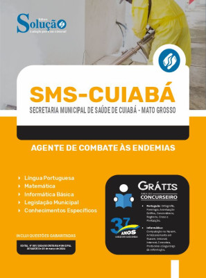 Apostila SMS Cuiabá 2024 - Agente de Combate às Endemias - Imagem 3