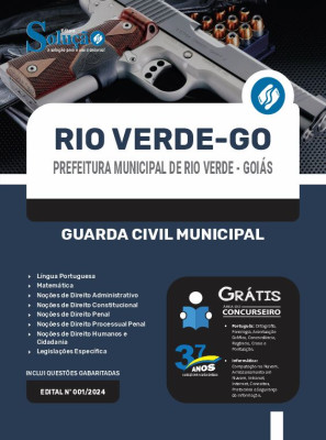 Apostila Prefeitura de Rio Verde - GO 2024 - Guarda Civil Municipal - Imagem 3