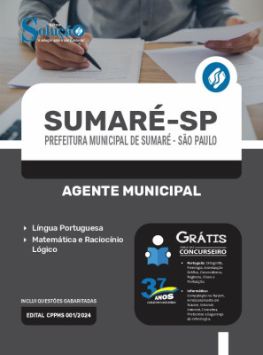 Apostila Prefeitura de Sumaré - SP 2024 - Agente Municipal - Imagem 3