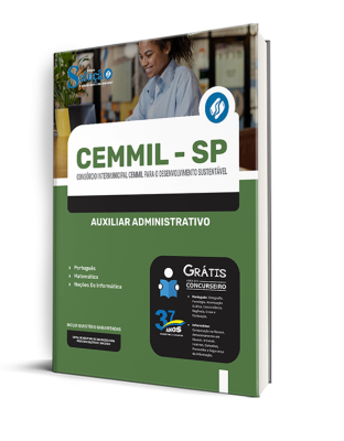 Apostila CEMMIL-SP 2024 - Auxiliar Administrativo - Imagem 2