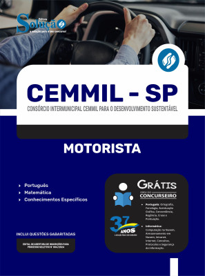 Apostila CEMMIL-SP em PDF 2024 - Motorista - Imagem 1