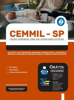 Apostila CEMMIL-SP 2024 - Cargos de Nível Fundamental - Imagem 3