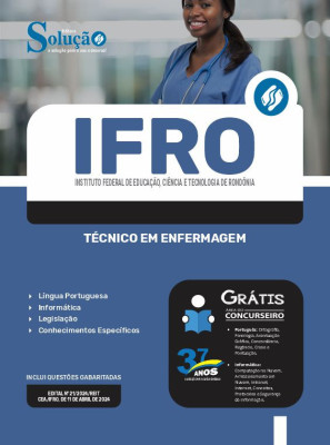 Apostila IFRO em PDF 2024 - Técnico em Enfermagem - Imagem 1