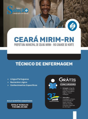 Apostila Prefeitura de Ceará Mirim - RN 2024 - Técnico de Enfermagem - Imagem 3