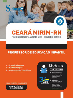 Apostila Prefeitura de Ceará Mirim - RN 2024 - Professor de Educação Infantil - Imagem 3