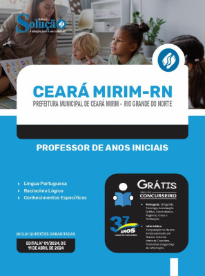 Apostila Prefeitura de Ceará Mirim - RN 2024 - Professor de Anos Iniciais - Imagem 3