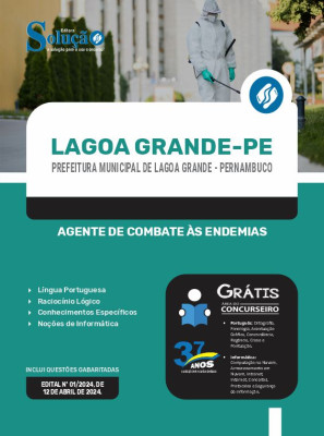 Apostila Prefeitura de Lagoa Grande - PE 2024 - Agente de Combate às Endemias - Imagem 3