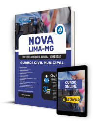 Capa Apostila Prefeitura de Nova Lima - MG 2024 - Guarda Civil Municipal