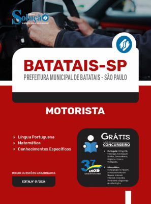 Apostila Prefeitura de Batatais - SP 2024 - Motorista - Imagem 3