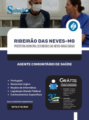 Apostila Prefeitura de Ribeirão das Neves - MG 2024 - Agente Comunitário de Saúde - Imagem 2