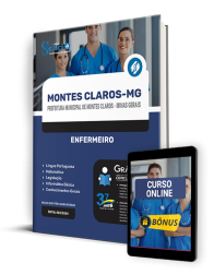 Capa Apostila Prefeitura de Montes Claros - MG 2024 - Enfermeiro