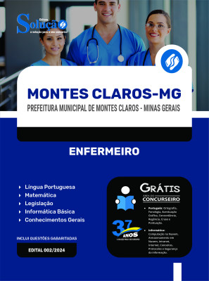 Apostila Prefeitura de Montes Claros - MG 2024 - Enfermeiro - Imagem 3