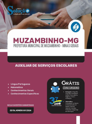 Apostila Prefeitura de Muzambinho - MG 2024 - Auxiliar de Serviços Escolares - Imagem 3